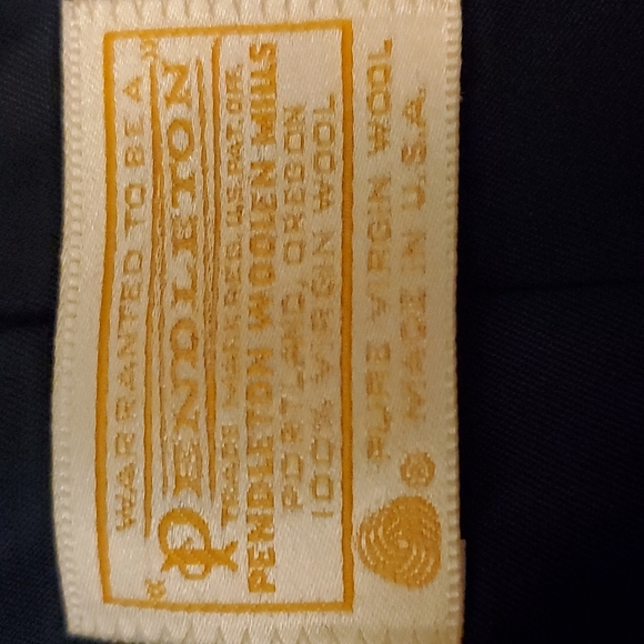 Pendleton navy blue suiting jacket size 10 - Picture 6 of 8